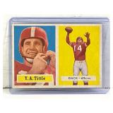 282.  1957 Topps Y.A. Tittle San Fransisco 49ers
