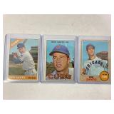 277.  Lot of (3) Vintage Ron Santo Chicago Cubs Ba