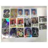 685.  Lot of (17) Fransisco Lindor Baseball Cards