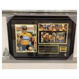 437.  Framed Lance Armstrong LiveStrong Tour De Fr