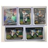 682.  Lot of (5) Paul Skenes Pittsburgh Pirates Ro