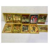 296. Lot of (10) Joe Burrow Cincinnati Bengals Foo