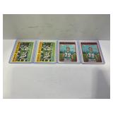 80.  (4) Larry Csonka Miami Dolphins Topps Footbal