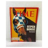 747.  June 11th, 1973 Time Magazine SUPER HORSE Se