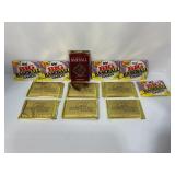 857.  Lot of (12) Vintage Sealed Sports Card Packs