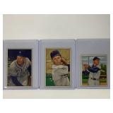 689.  Lot of (3) Early 1950