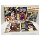 876.  Lot of Chicago Bulls Michael Jordan Magazine