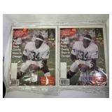 246.  (2) Sealed Walter Payton Sports Collectors D