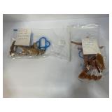 917.  (2) Tan Color Soldiers Marx Toys