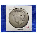 1923-S PEACE DOLLAR