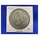 1923 PEACE DOLLAR