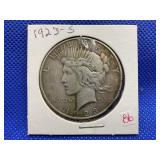 1923-S PEACE DOLLAR