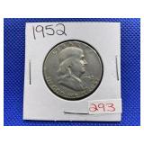 1952 FRANKLIN HALF DOLLAR