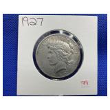 1927 PEACE DOLLAR