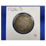 1926-S PEACE DOLLAR
