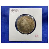 1898 MORGAN SILVER DOLLAR