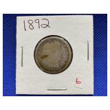 1892 BARBER HEAD QUARTER