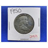 1950 FRANKLIN HALF DOLLAR