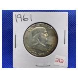 1961 FRANKLIN HALF DOLLAR