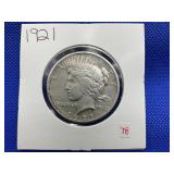 1921 PEACE DOLLAR