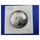 1988 AMERICAN SILVER EAGLE