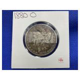 1880-O MORGAN SILVER DOLLAR