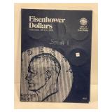 WHITMAN EISENHOWER DOLLARS COLLECTION COIN BOOK