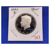 2021S KENNEDY HALF DOLLAR PROOF