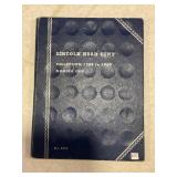 1909-1940 LINCOLN WHITMAN FOLDER - INCOMPLETE