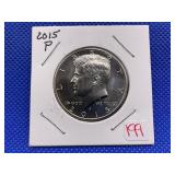 2015P KENNEDY HALF DOLLAR