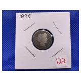 1895 BARBER DIME