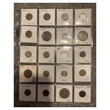LOT OF 20 FOREIGN COINS - POSSIBLE SILVER