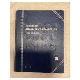 1920-DATE CANADIAN FOLDER SMALL CENT - 38 COINS