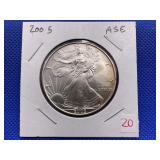 2005 AMERICAN SILVER EAGLE