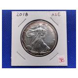 2018 AMERICAN SILVER EAGLE