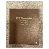 DANSCO ALBUM PRESIDENTIAL DOLLARS WITH PROOF - 57