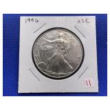 1996 AMERICAN SILVER EAGLE *KEY*