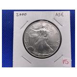 2000 AMERICAN SILVER EAGLE