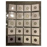 LOT OF 20 CANADIAN DIMES
