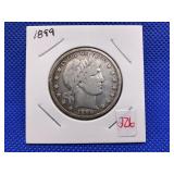 1899 BARBER HALF DOLLAR