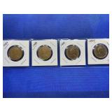 LOT OF 4 CANADIAN DOLLARS 1987, 1988, 1989 & 1994