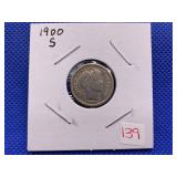 1900S BARBER DIME