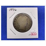 1896 BARBER HALF DOLLAR