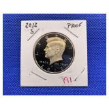 2012S KENNEDY HALF DOLLAR PROOF