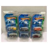 LOT OF 6 HOT WHEELS TREASURE HUNT CARS IN