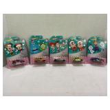 LOT OF 5 COMPLETE SET HOT WHEELS CARS DISNEY 100