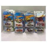 LOT OF 8 HOT WHEELS CARS IN FACTORY SEALED