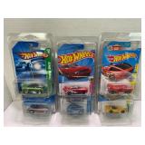 LOT OF 6 HOT WHEELS SOME TREASURE HUNT CARS AND