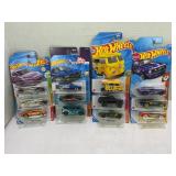 LOT OF 12 HOT WHEELS CARS IN FACTORY SEALED