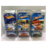 LOT OF 6 HOT WHEELS TREASURE HUNT CARS IN